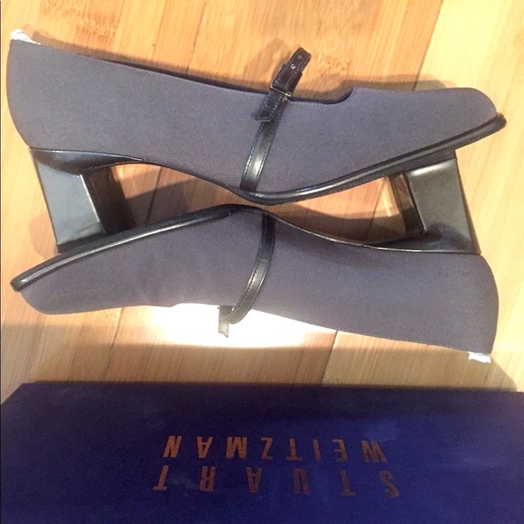 NWT. VTG Stuart weitzman square toed heels - Picture 2 of 4